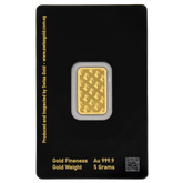 999.9 SwissGold Minted Bar - 5 grams